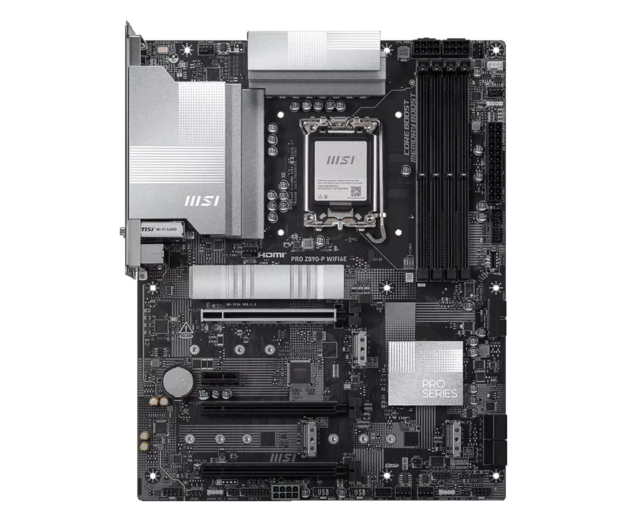 MSI PRO Z890-P WIFI6E EU Конструкция секции питания:
