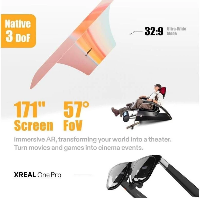 Окуляри доповненої реальності XREAL One Pro L (X1112L)