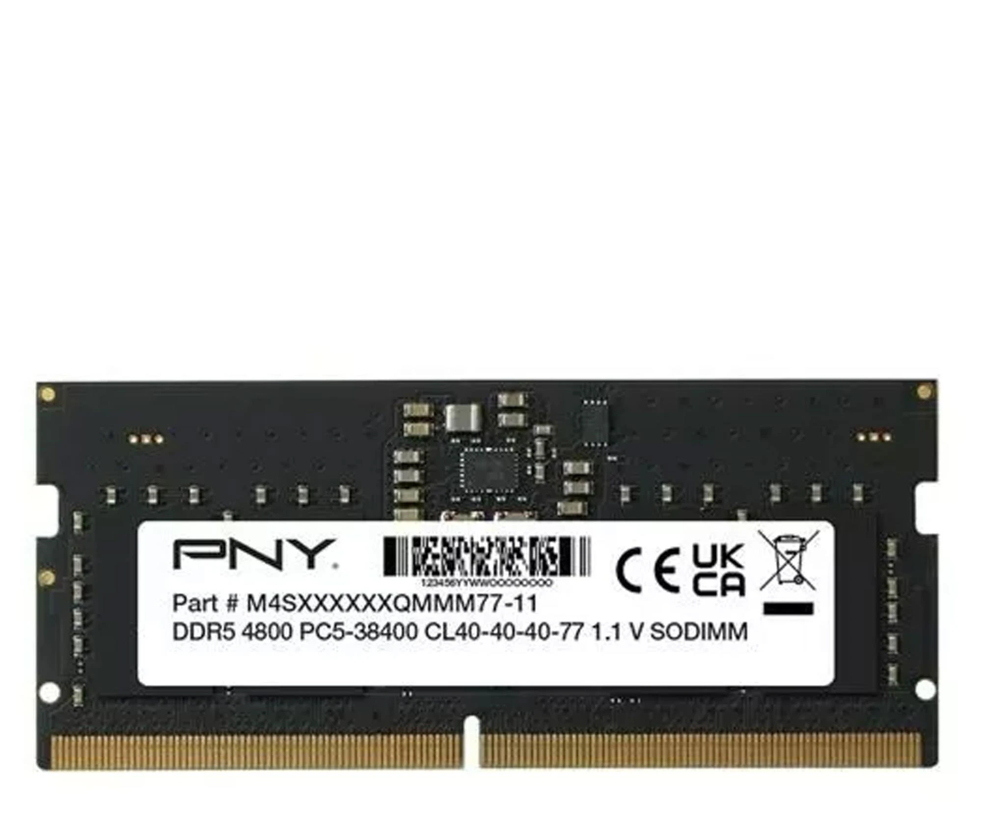 PNY 32GB (1x32GB) 4800 CL40 (MN32GSD54800-SB) EU
