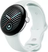 Смарт-годинники Google Pixel Watch 5 41mm Wi-Fi Полірований срібний алюмінієвий корпус / Fog Active Band