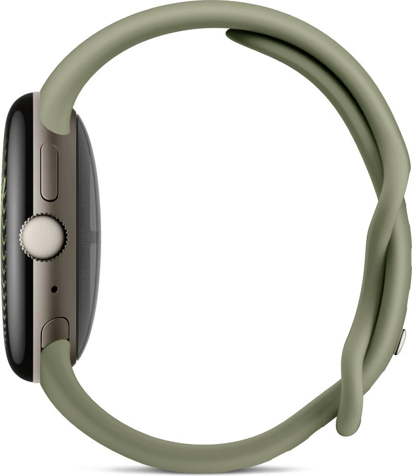Смарт-годинники Google Pixel Watch 5 41mm Wi-Fi Satin Pyrite Aluminum case / Olive Active Band