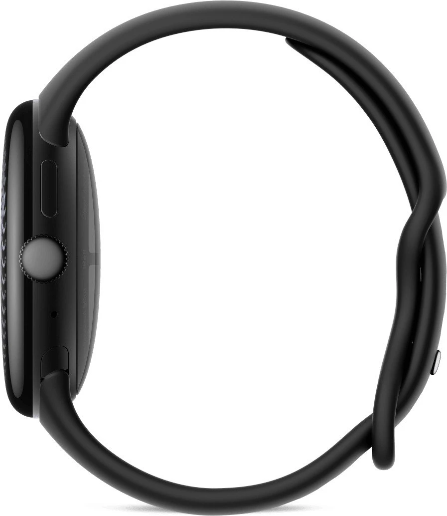 Смарт-годинники Google Pixel Watch 5 45mm Wi-Fi Матовий чорний алюмінієвий корпус / Обсидантовий Active Band