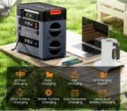 Дополнительная батарея для зарядной станции Oscal BP2400 Pro Expansion Battery (for PowerMax 2400 Pro) Gray