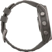 Смарт-часы Garmin Fenix 9 51mm Titanium with Pebble Gray Silicone Band (010-04763-00/01)