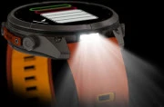 Смарт-часы Garmin Fenix 9 Pro inReach 47mm Titanium with Autumn Orange/Spark Orange Silicone Band (010-04336-00/01)