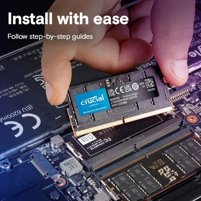SoDIMM DDR5 64GB (2x32GB) 4800 MHz Micron (CT2K32G48C40S5)