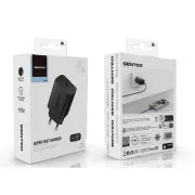 Сетевое зарядное устройство SENTEO Z-13 USB-C 3A PD 25W Black