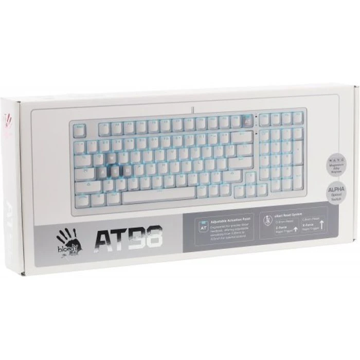 A4Tech Bloody AT98 USB RGB UA White (4711421002790) (UA) Тип: мультимедийная,с
