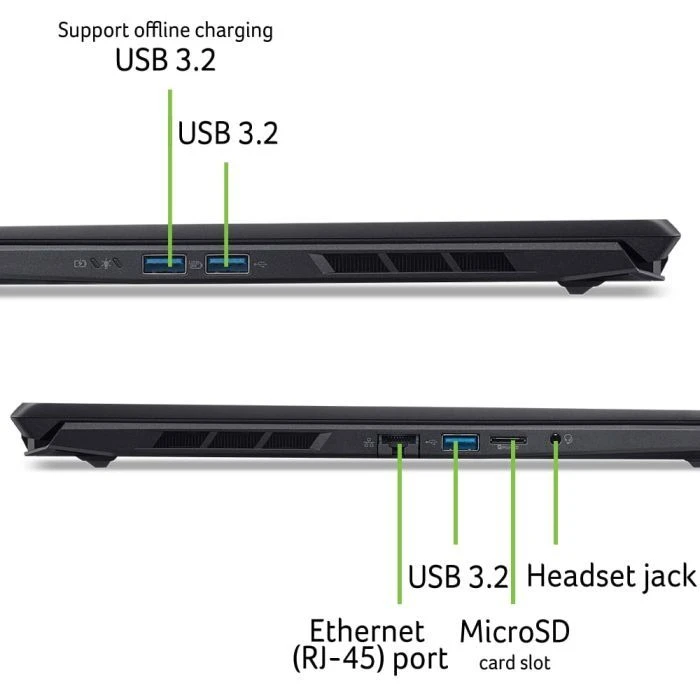 Acer Nitro V 16S ANV16S-71 (NH.U27EU.004) (UA) Тип ноутбука: ігровий; Діагональ