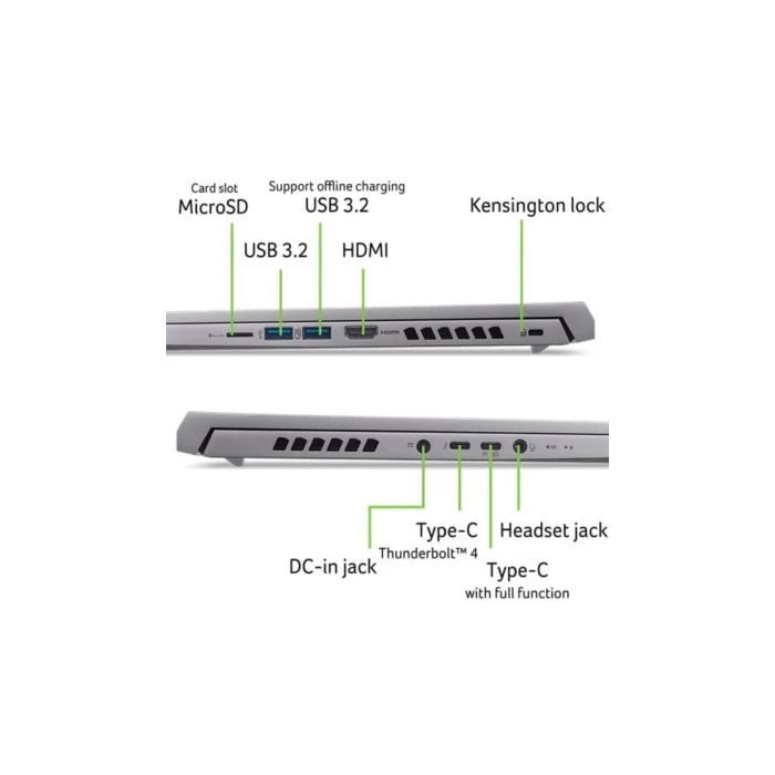 Acer Predator Triton Neo 16 PTN16-51 (NH.QSAEU.007) (UA) Тип ноутбука: игровой; Диагональ