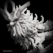 Фотополимерная смола ELEGOO Resin, Water Washable 8K, 1кг, vanilla (50.103.0141) (UA)