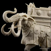 Фотополимерная смола ELEGOO Resin, Water Washable 8K, 1кг, vanilla (50.103.0141) (UA)