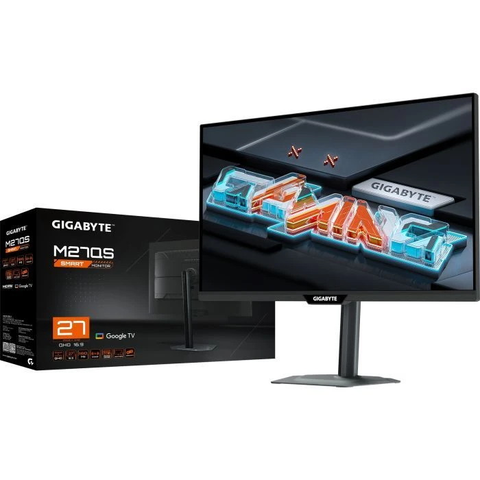 GIGABYTE M27QS Gaming Monitor (UA) Тип монітора: Безрамковий;