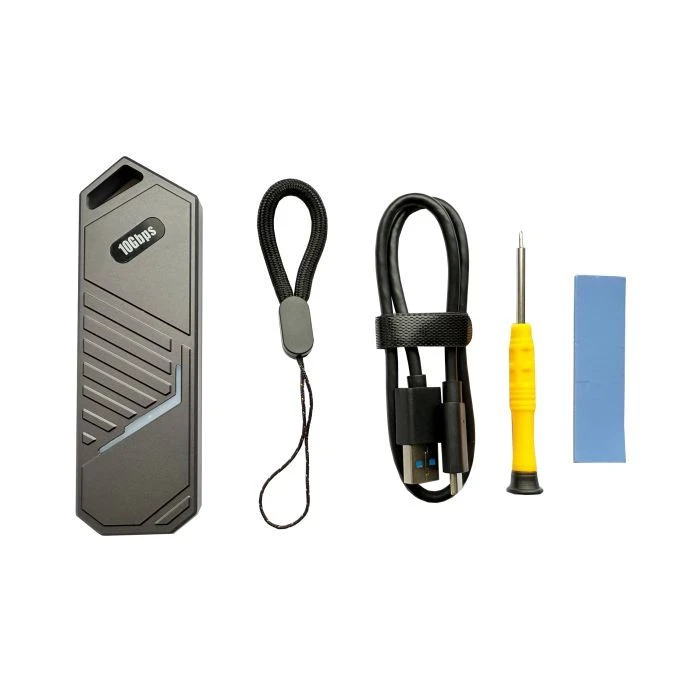 Карман внешний Dynamode M.2 SSD NVMe/SATA combo to USB3.2 GEN2 USB-C (DM-CAD-SSD14) (UA) Назначение: для SSD; Форм-фактор: