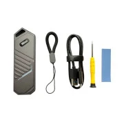 Карман внешний Dynamode M.2 SSD NVMe/SATA combo to USB3.2 GEN2 USB-C (DM-CAD-SSD14) (UA)