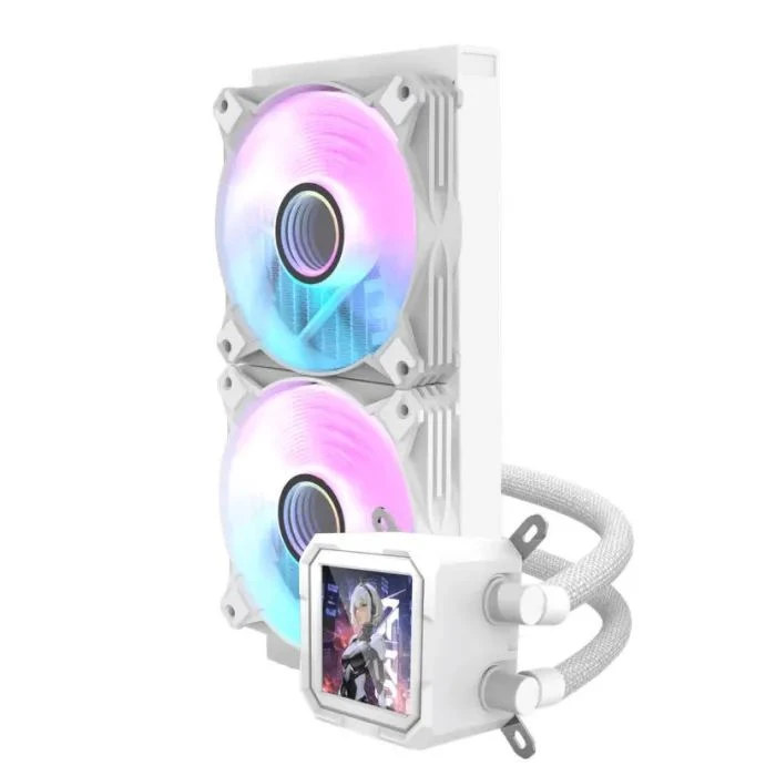 Кулер для процессора DARKFLASH DV240S WHITE (UA) Количество вентиляторов: 2;