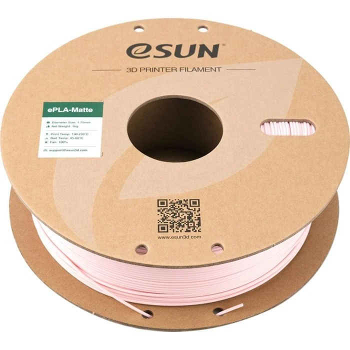 Пластик для 3D-принтера eSUN ePLA-Matte, 1,75мм, 1кг, peachy (ePLA-Matte-P175TP1) (UA)