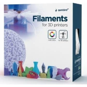 Пластик для 3D-принтера Gembird ABS, 1.75 мм, 0.6 kg, green (3DP-ABS1.75-02-G) (UA)