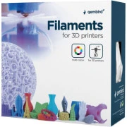 Пластик для 3D-принтера Gembird ABS, 1.75 мм, black, 1кг (3DP-ABS1.75-01-BK) (UA)