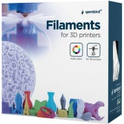 Пластик для 3D-принтера Gembird PETG, 1.75 мм, blue, 1 кг (3DP-PETG1.75-01-B) (UA)