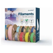 Пластик для 3D-принтера Gembird PLA+, 1.75 мм, 1 kg, green (3DP-PLA+1.75-02-G) (UA)