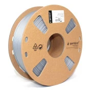 Пластик для 3D-принтера Gembird PLA+, 1.75 мм, 1 кг, сріблястий (3DP-PLA+1.75-02-S) (UA)