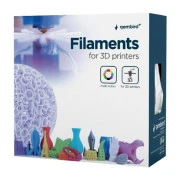 Пластик для 3D-принтера Gembird PLA+, 1.75 мм, 1 кг, сріблястий (3DP-PLA+1.75-02-S) (UA)