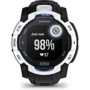 Смарт-часы Garmin Instinct 3, 50mm, Solar, Whitestone with Black Band, GPS (010-02935-03) (UA)