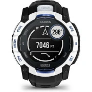 Смарт-часы Garmin Instinct 3, 50mm, Solar, Whitestone with Black Band, GPS (010-02935-03) (UA)