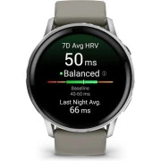 Смарт-часы Garmin Venu 4 (45mm), Black w/ Silver + Gray, GPS (010-03014-01) (UA)