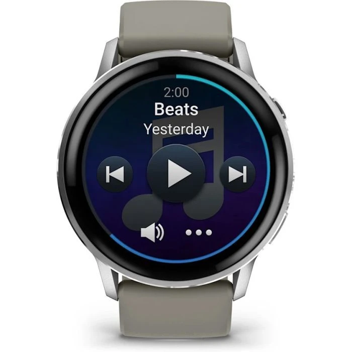 Смарт-часы Garmin Venu 4 (45mm), Black w/ Silver + Gray, GPS (010-03014-01) (UA)