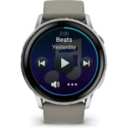 Смарт-часы Garmin Venu 4 (45mm), Black w/ Silver + Gray, GPS (010-03014-01) (UA)