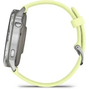 Смарт-часы Garmin Venu 4 (45mm), Gray w/ Silver + Citron, GPS (010-03014-02) (UA)