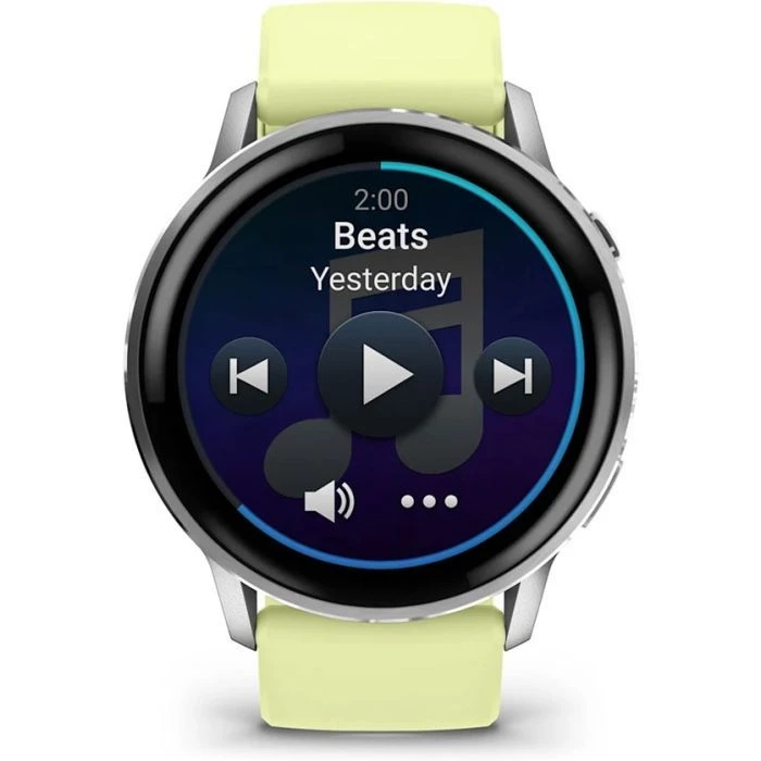 Смарт-часы Garmin Venu 4 (45mm), Gray w/ Silver + Citron, GPS (010-03014-02) (UA)