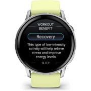 Смарт-часы Garmin Venu 4 (45mm), Gray w/ Silver + Citron, GPS (010-03014-02) (UA)