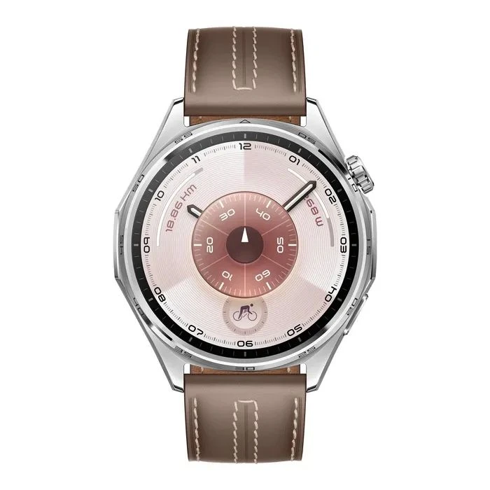 Смарт-годинники Huawei WATCH GT 6 46mm Коричнева шкіра (55020FTW) (UA) Тип: універсальні; Форма