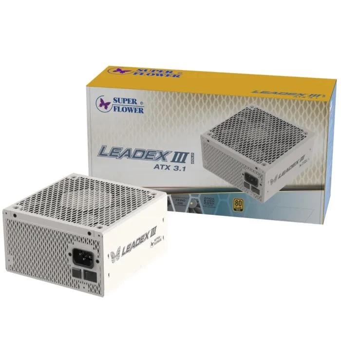 Super Flower 1000W LEADEX VII XG SERIES WHT (SF-1000F14XG WHITE) (UA) Потужність: 1000 Вт; Сертифікація