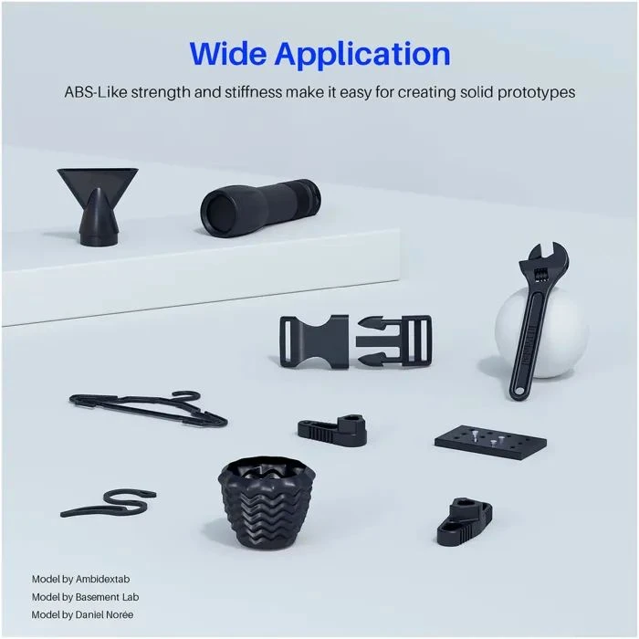 Фотополімерна смола ELEGOO Resin Tough grey 2кг (50.103.0275) (UA)