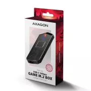Карман внешний AXAGON USB-C 10Gbps metal box for M.2 NVMe & SATA SSD GAME (EEM2-GAM) (UA)