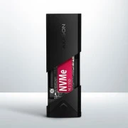 Зовнішній карман AXAGON USB-C 10Gbps metal box for M.2 NVMe SSD BLACK ARROW (EEM2-UB2) (UA)