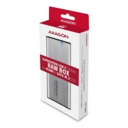 Карман внешний AXAGON USB-C 3.2 Gen 2 metal box for M.2 NVMe & SATA SSD SuperSpeed (EEM2-SG2) (UA)