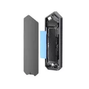 Зовнішній карман Dynamode M.2 SSD NVMe/SATA combo to USB3.2 GEN2 USB-C (DM-CAD-SSD14) (UA)