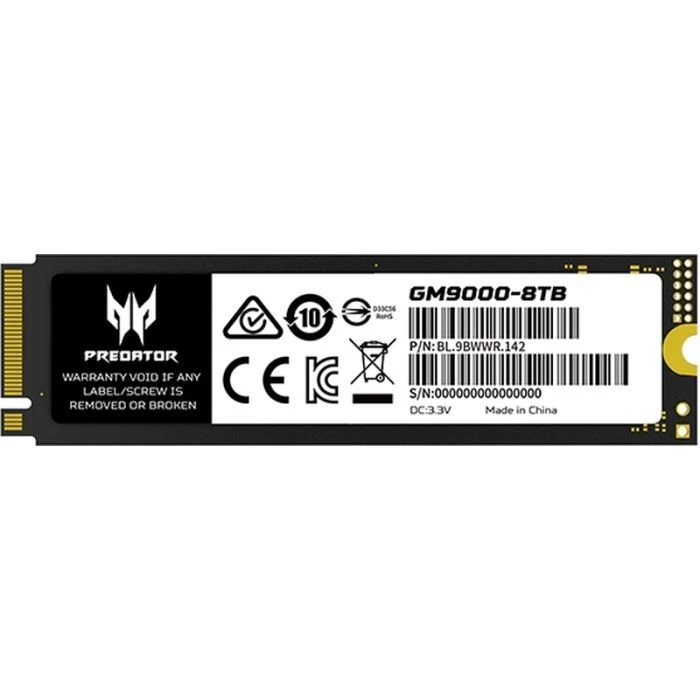 M.2 2280 8TB GM9000 Acer Predator (BL.9BWWR.142) (UA)