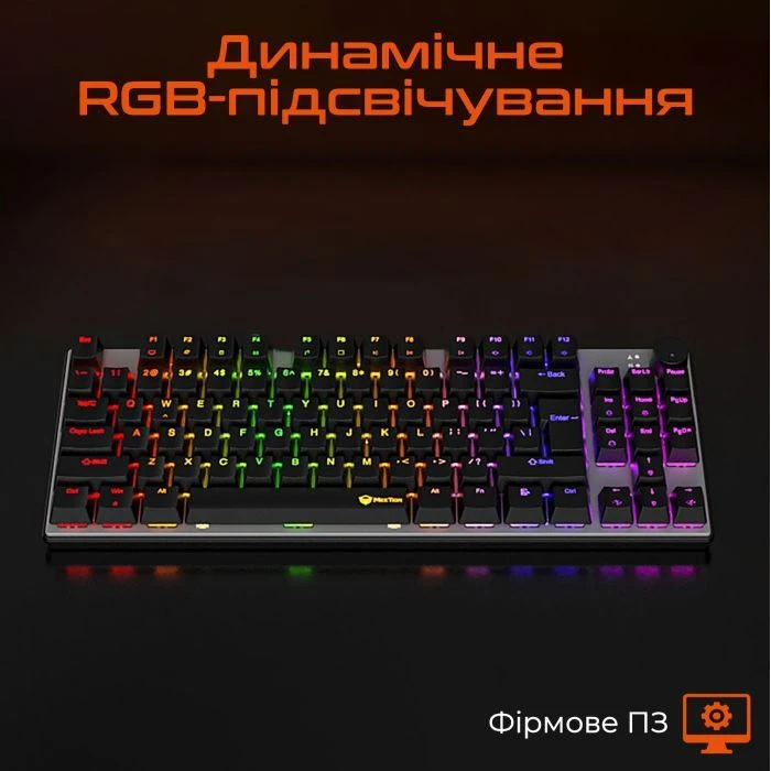 Meetion MK008 Pro USB Type-C Black (MT-MK008Pro-W-RUA) (UA) Конструкция: механическая; Тип