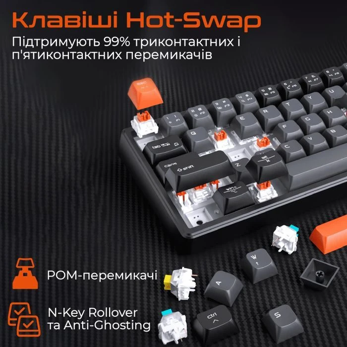 Meetion MK12 Bluetooth/USB Type-C Black (MT-MK12-A-RUA) (UA)