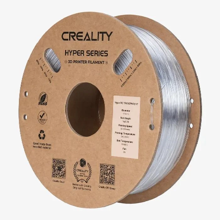 Пластик для 3D-принтера Creality Hyper PC 1кг, 1.75мм, прозорий (3301070013) (UA)