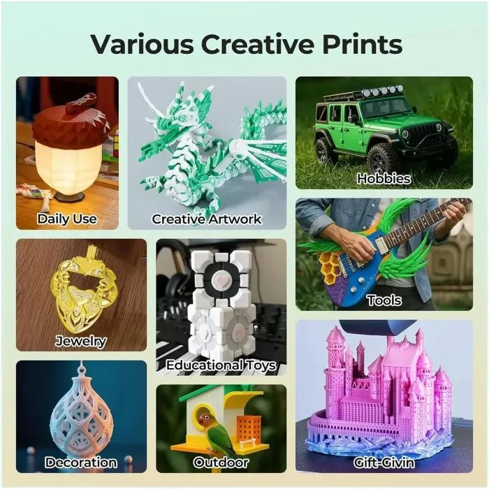 Пластик для 3D-принтера Creality Soleyin 1кг, 1.75мм, зеленый (3301010503) (UA)