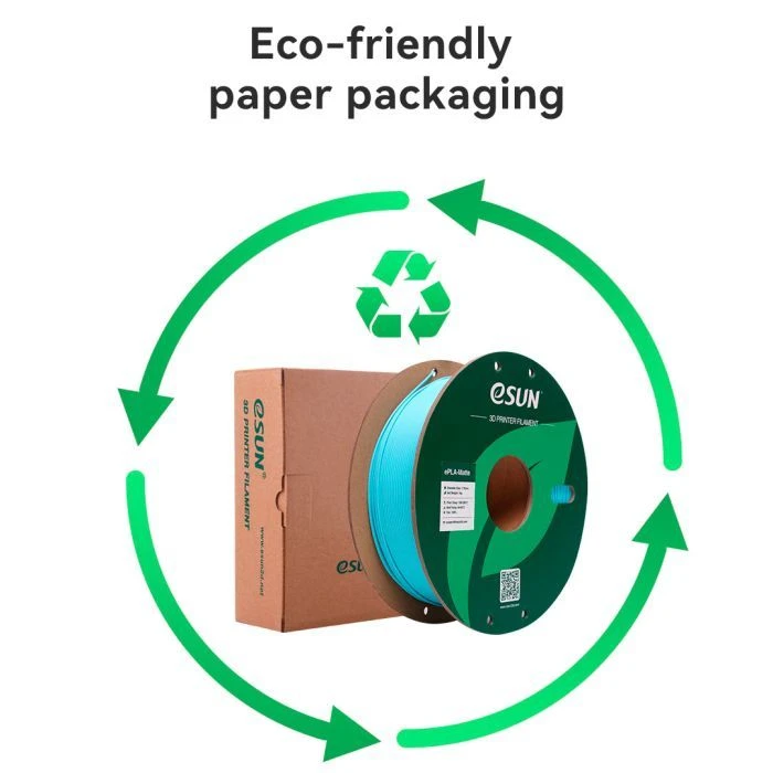 Пластик для 3D-принтера eSUN ePLA-Matte, 1,75мм, 1кг, strawberry red (ePLA-Matte-P175SR1) (UA)