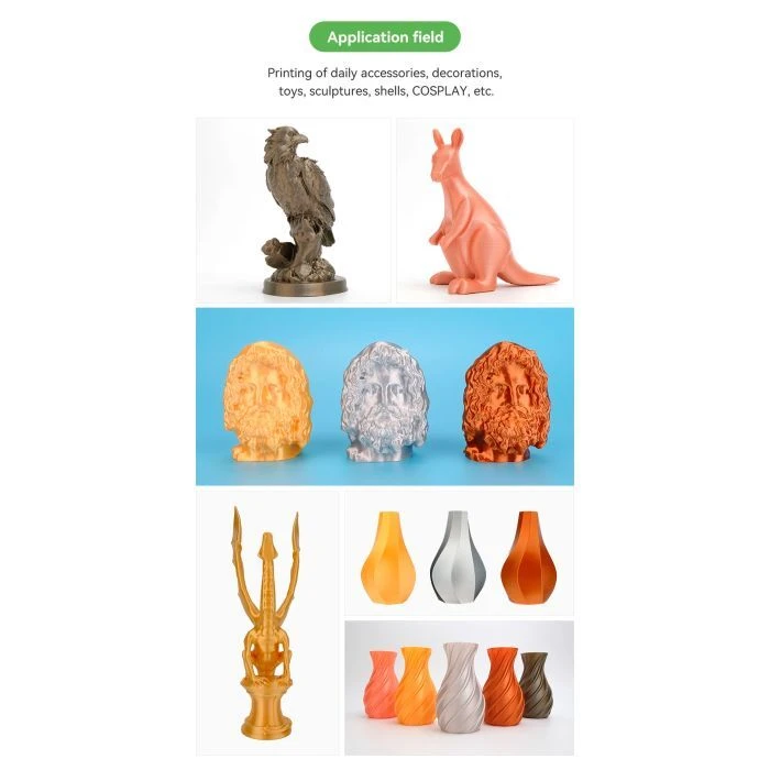 Пластик для 3D-принтера eSUN ePLA-Silk metal color, 1,75мм, 1кг, copper (ePLA-Silk-P175CO1) (UA) Тип пластика: PLA; Диаметр: 1.75 мм;