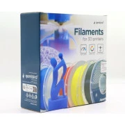 Пластик для 3D-принтера Gembird PLA High Speed 1.75 мм, 1kg чорний (3DP-PLA1.75HY-01-BK) (UA)